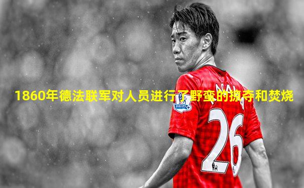 1860年德法联军对人员进行了野蛮的掠夺和焚烧