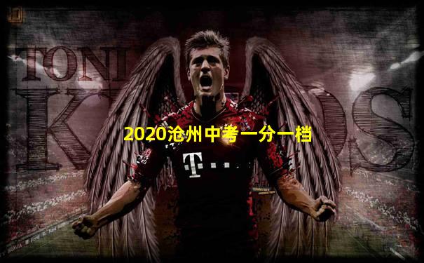2020沧州中考一分一档