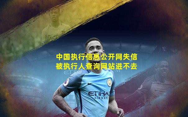 中国执行信息公开网失信被执行人查询网站进不去
