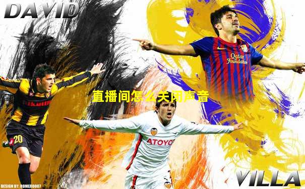 直播间怎么关闭声音