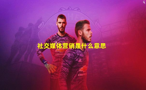 社交媒体营销是什么意思