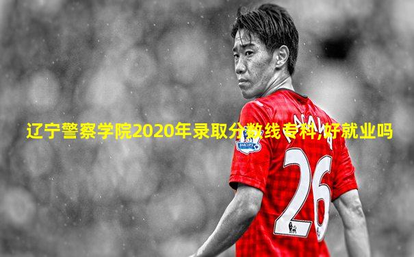 辽宁警察学院2020年录取分数线专科,好就业吗